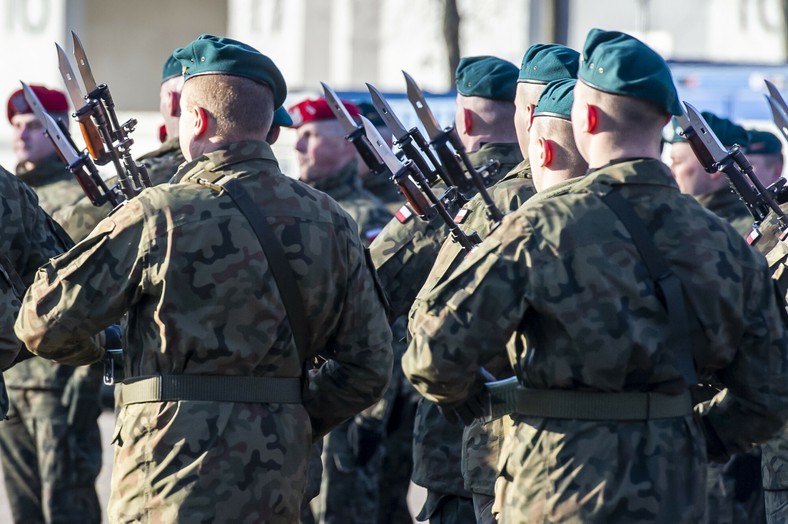  16. Żuławski Pułk Logistyczny podczas ćwiczeń.