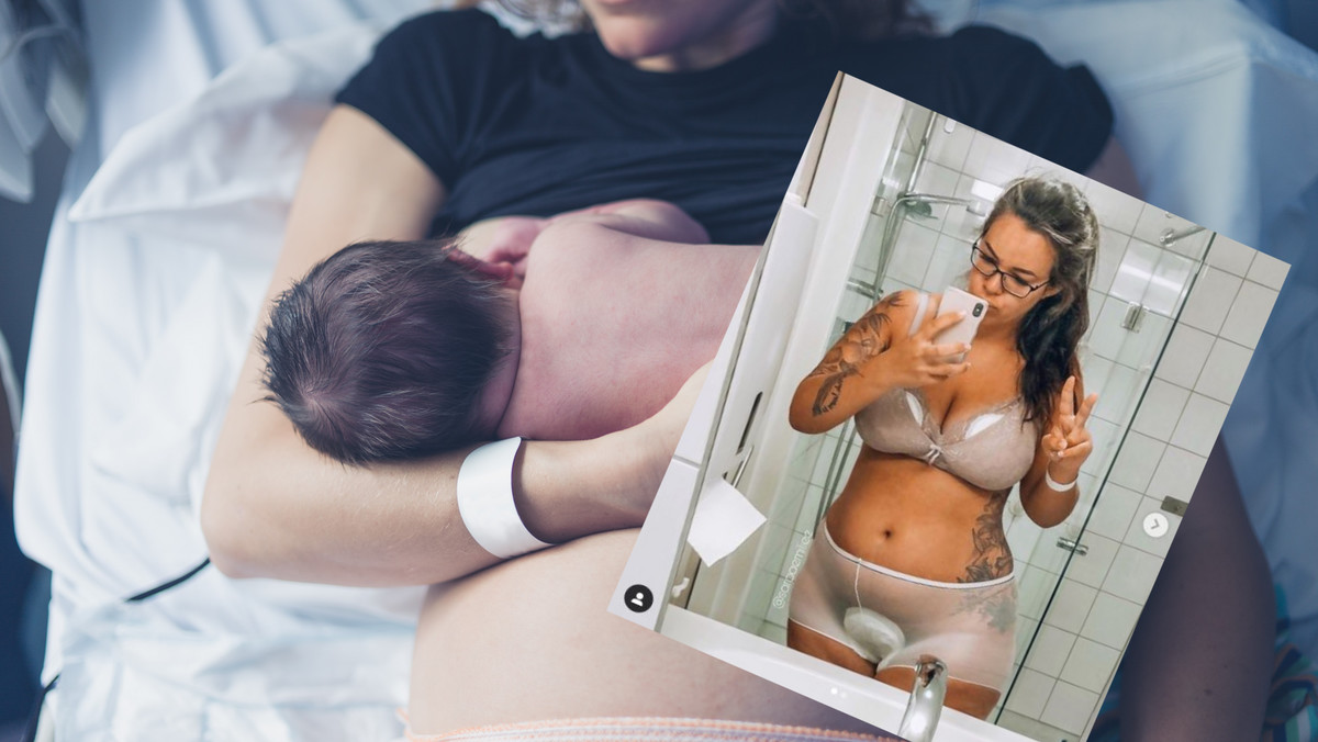 Blogerka pokazała, jak naprawdę wygląda kobieta tuż po porodzie