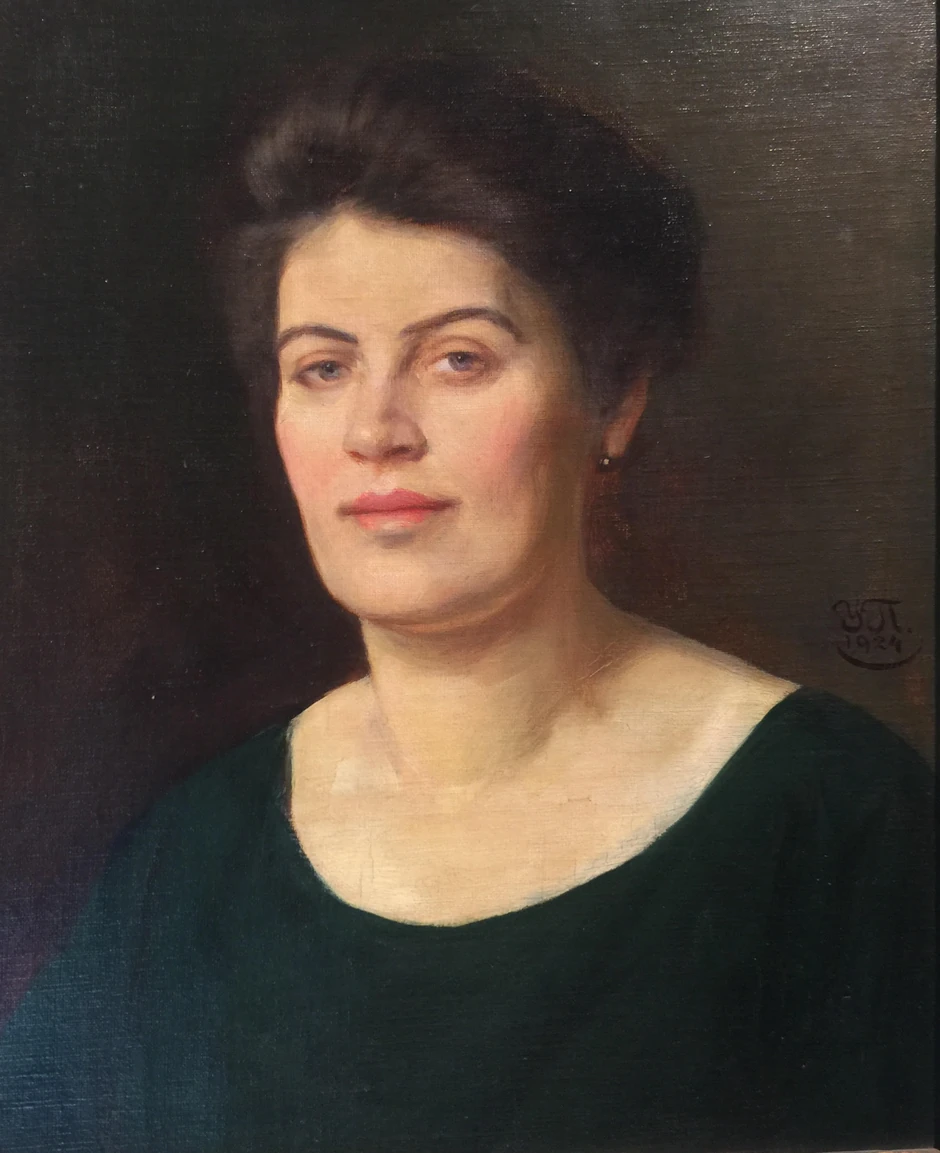 Uroš Predić, Vuka Velimirović, 1924, ulje na platnu, SANU