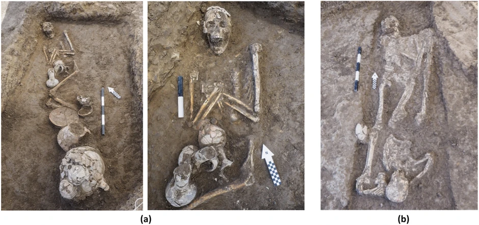 Posude u grobovima u kojima se nalazio opijum