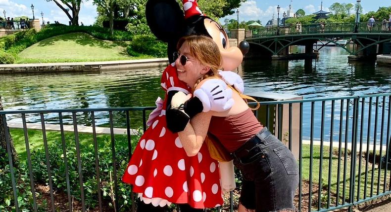 I went back to Disney World for the first time since working there. Jordyn Bradley