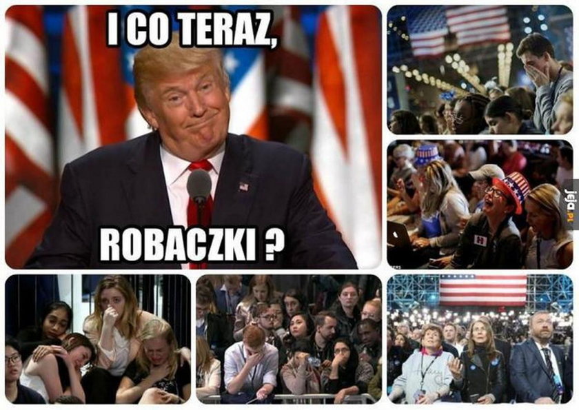 Polscy internauci komentują wygraną Donalda Trumpa w wyborach prezydenckich