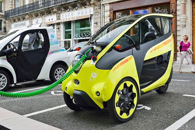 Toyota i-Road – pierwsza jazda