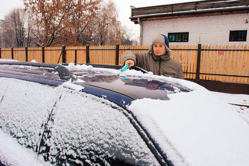 Odśnież auto, zanim odjedziesz!