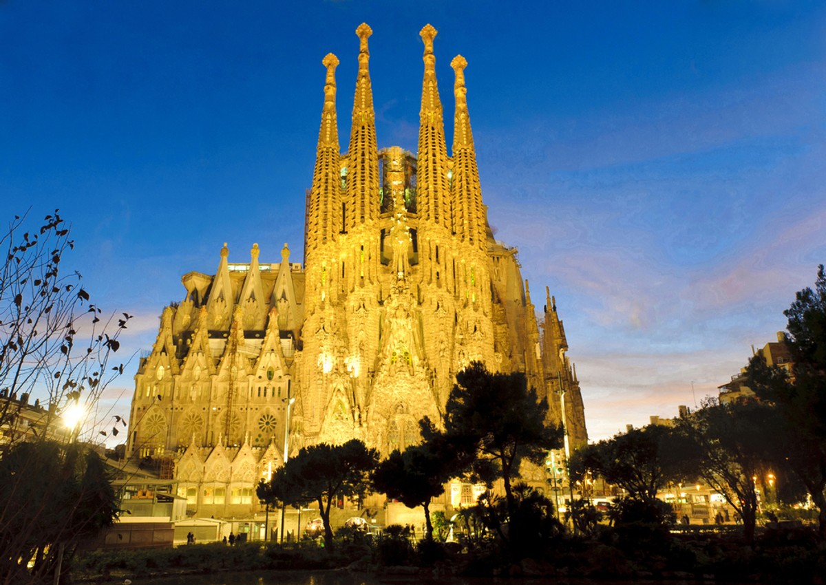 Sagrada Familia, Barcelona, Hiszpania