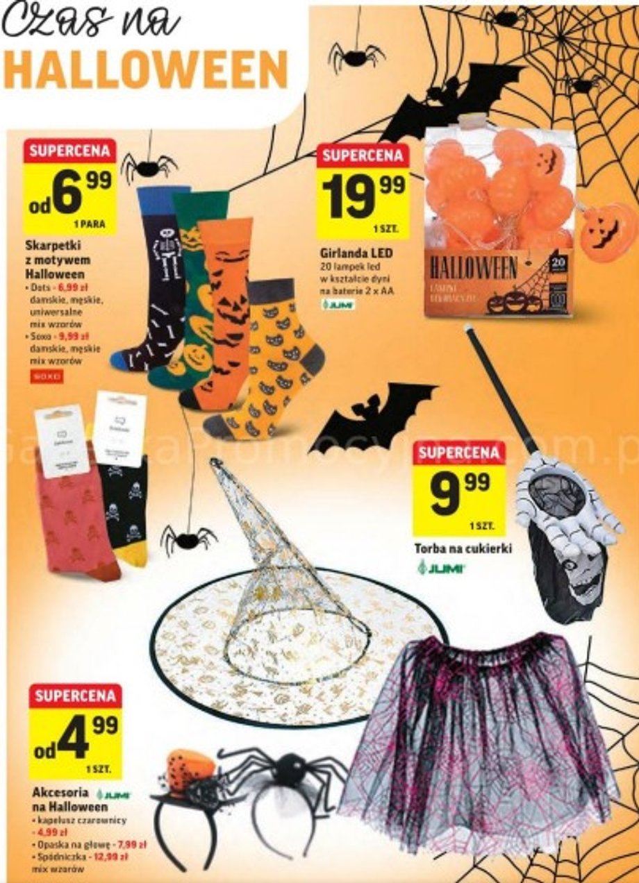  Promocje na Halloween w Intermarche