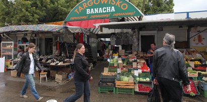 Przenoszą bazarek na Banacha