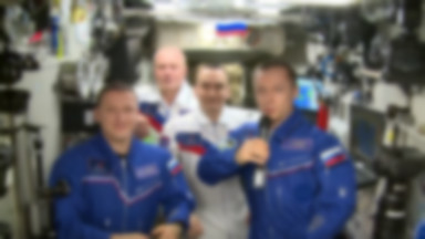 60. rocznica lotu Gagarina. Rosyjscy kosmonauci z ISS składają życzenia [NAGRANIE]