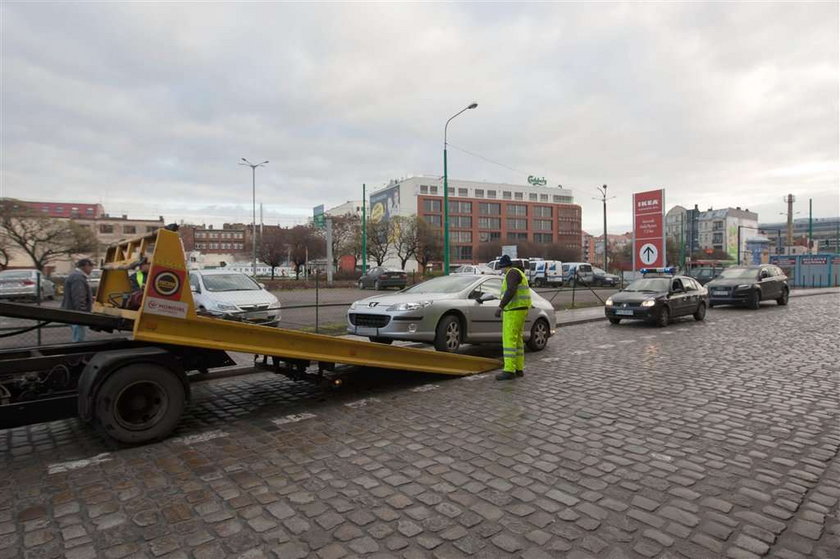 Poznań, parking płatny, autobusy