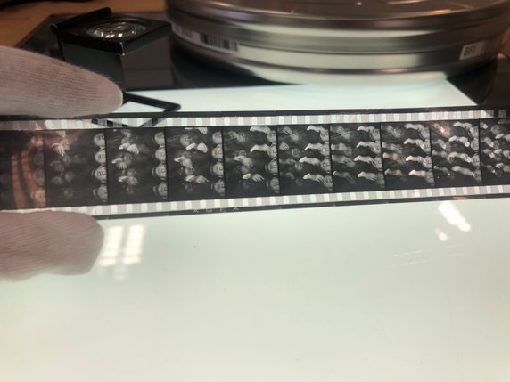 Europa original 35mm nitrate at BFI National Archive BFI