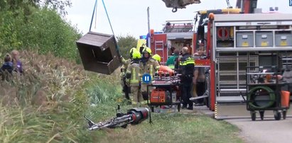 Wypadek przy zbiorze owoców w Holandii. Ciężko ranni Polacy