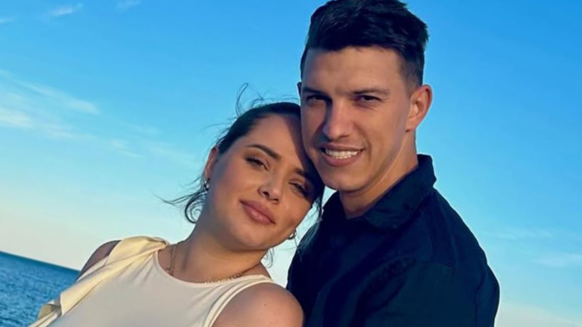 Andjela Milivojević sa mužem