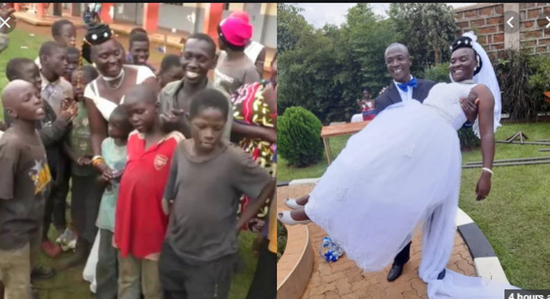Female police officer who invited street kids to her wedding loses husband 2 weeks later