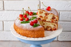 Najłatwiejsze i najpyszniejsze ciasto z owocami. Ciasto 'na kubeczki' - prosty przepis