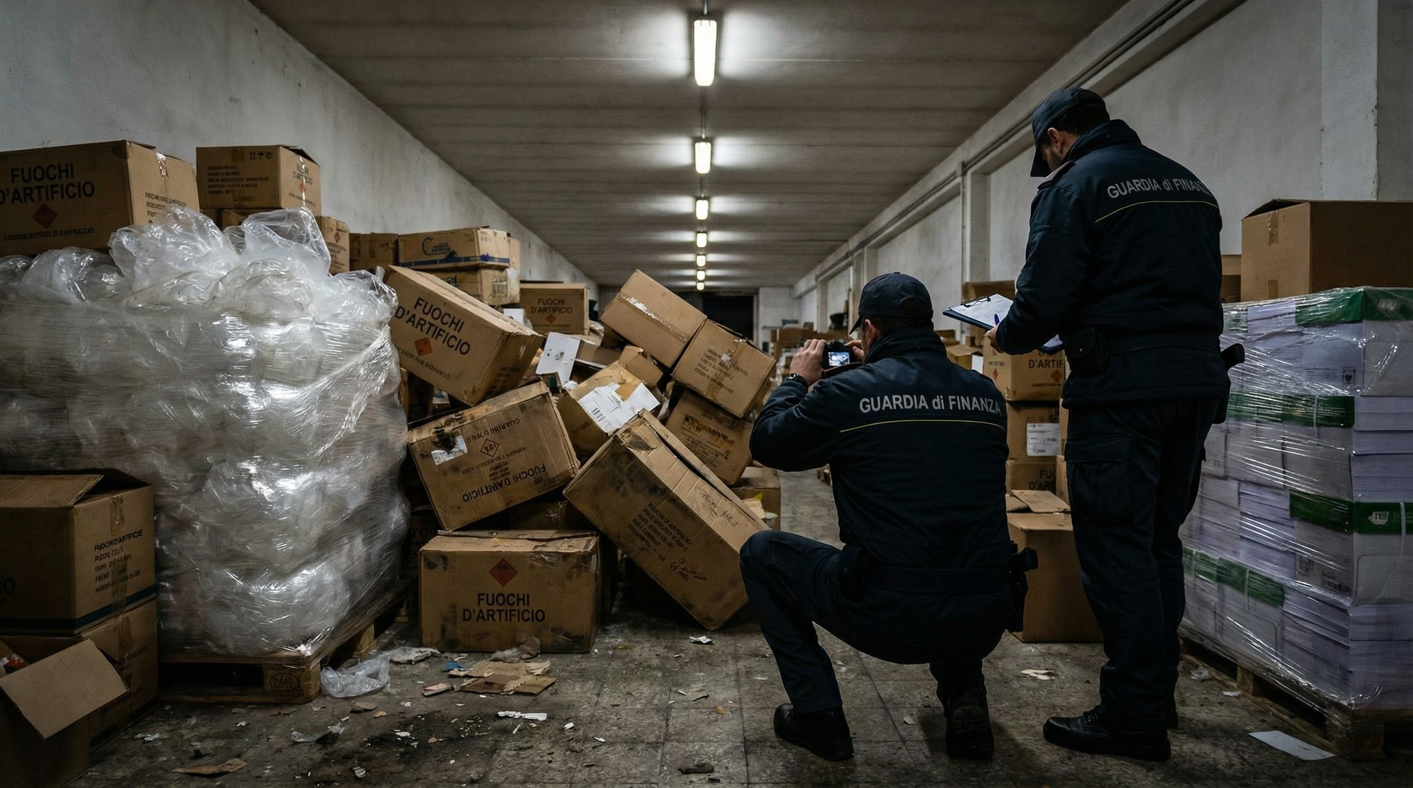 Oltre 33.000 fuochi illegali sequestrati: esplosivi tra plastica e carta