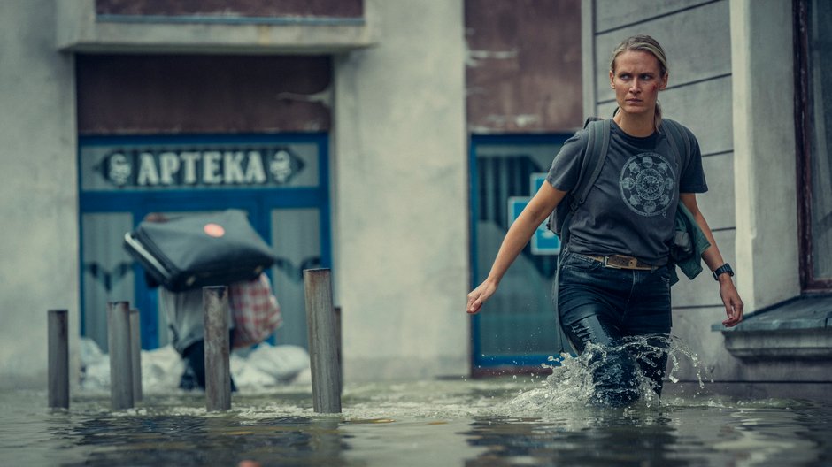 Kadr z serialu "Wielka Woda"