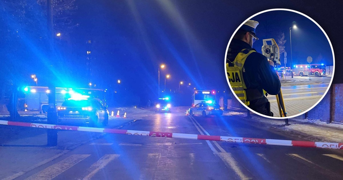 Autobus potrącił pieszego na pasach. Tragiczny wypadek w Chorzowie