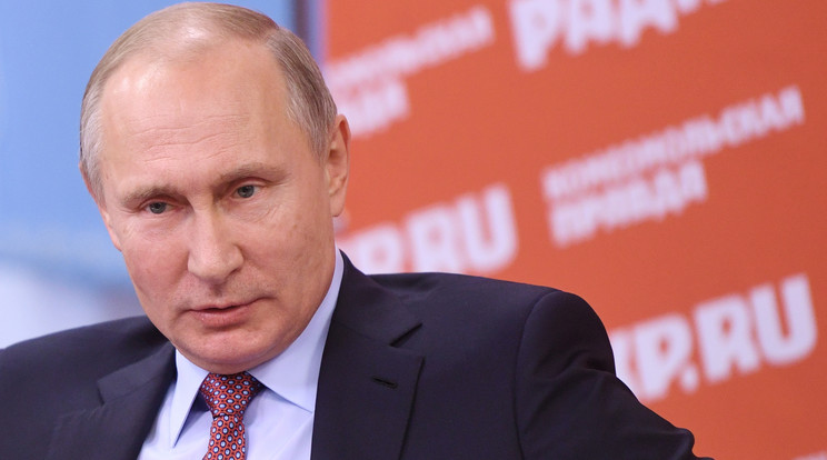Meglepő kijelentéseket tett az orosz elnök /Foto: AFP