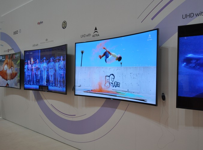 Wygięte 4K Samsunga