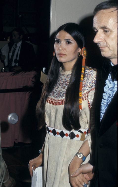 Sacheen Littlefeather w 1973 r.