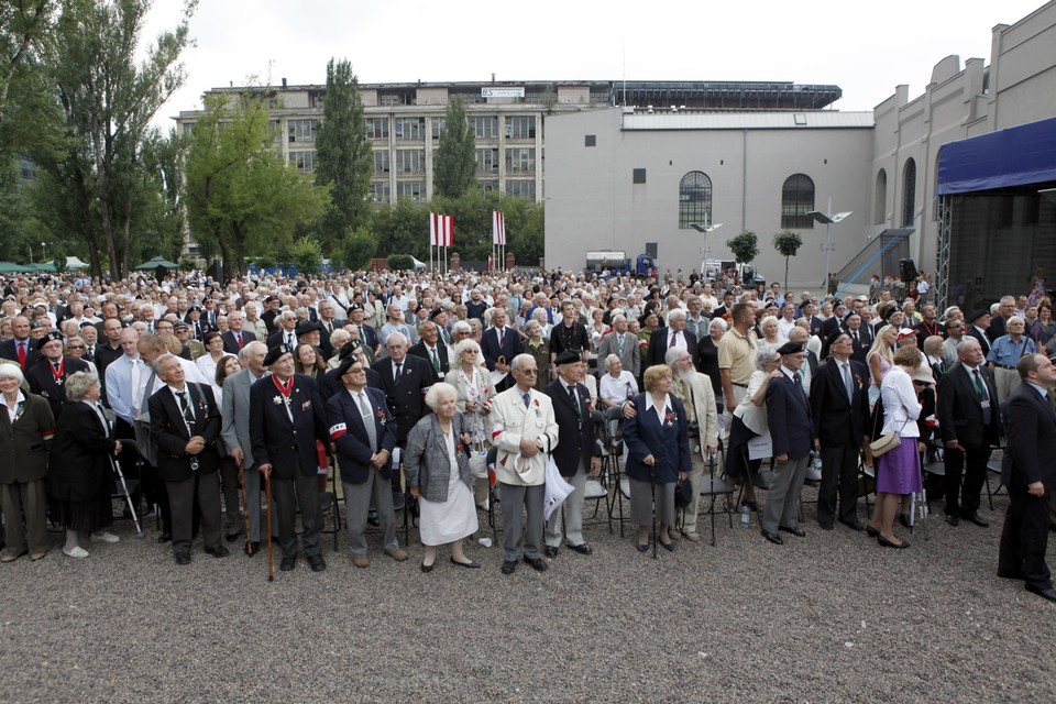 WARSZAWA 66 ROCZNICA WYBUCHU POWSTANIA WARSZAWSKIEGO