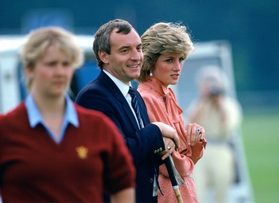 Diana hercegné és Barry Mannakee 1985-ben