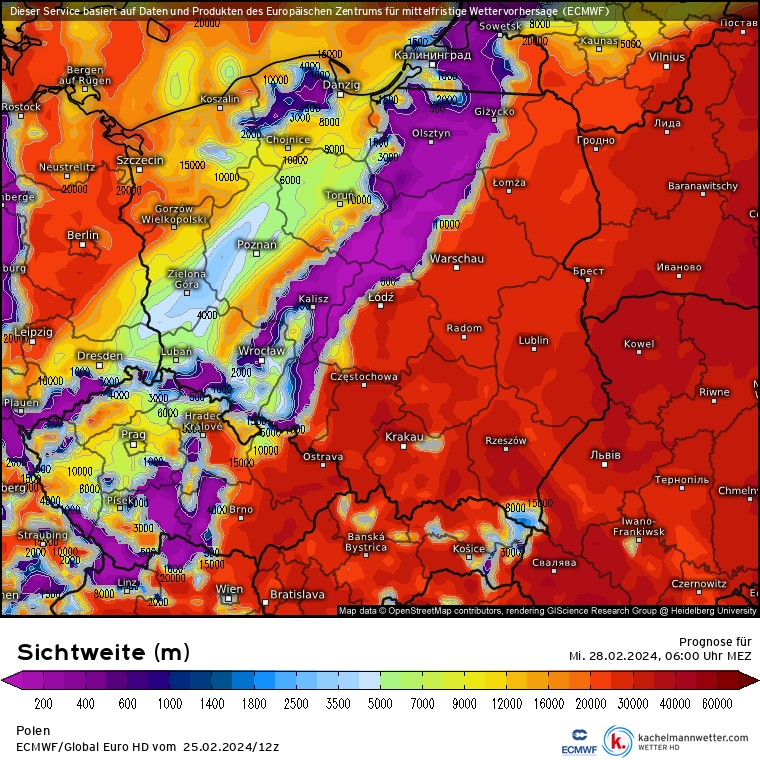 W nocy z wtorku na środę miejscami znów zrobi się mglisto