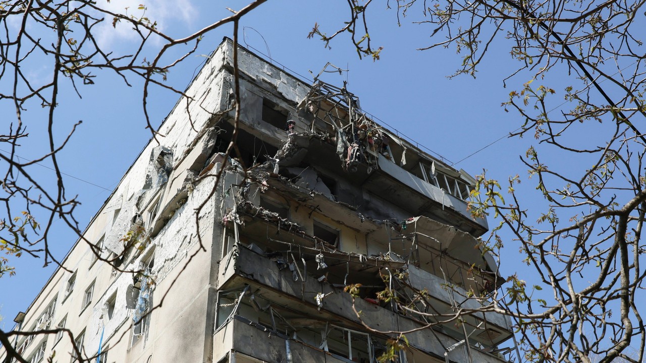 Atak Rosjan na Zaporoże. Budynki cywilne zniszczone, są ofiary