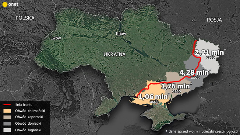 Mapa - referenda ukraińskie