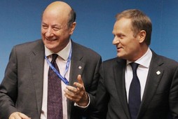 Jacek Rostowski i Donald Tusk