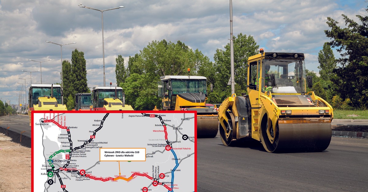 Ekspresówka do Szczecina. Jest kolejny wniosek. Kiedy powstanie cała trasa? [MAPA]