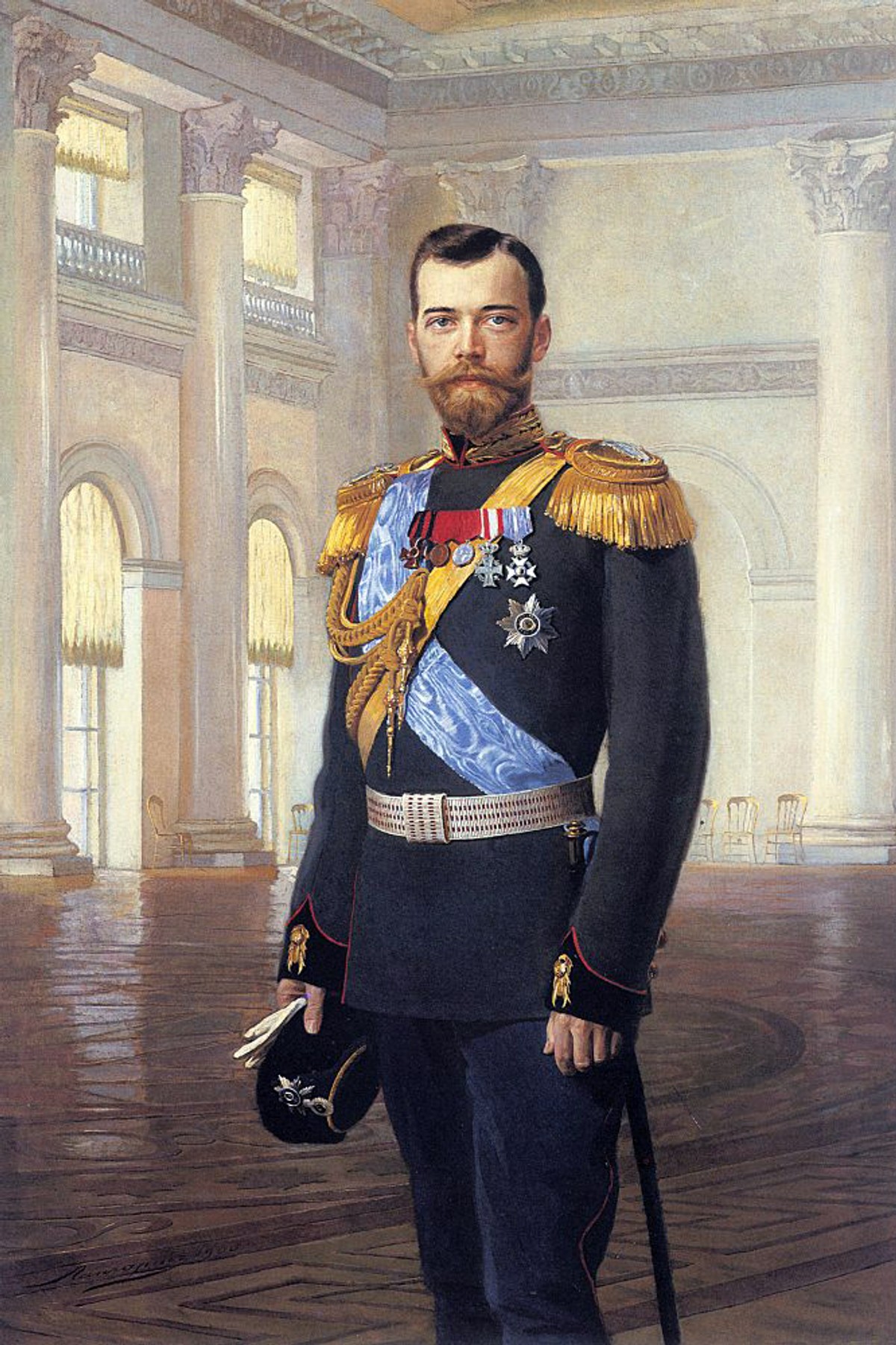 Mikołaj II. Autor: Earnest Lipgart