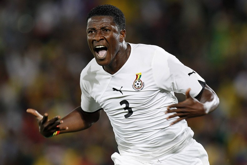Asamoah Gyan is currently Ghana's all-time top scorer with 51 goals