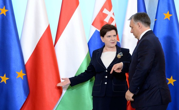 Beata Szydło i Viktor Orban