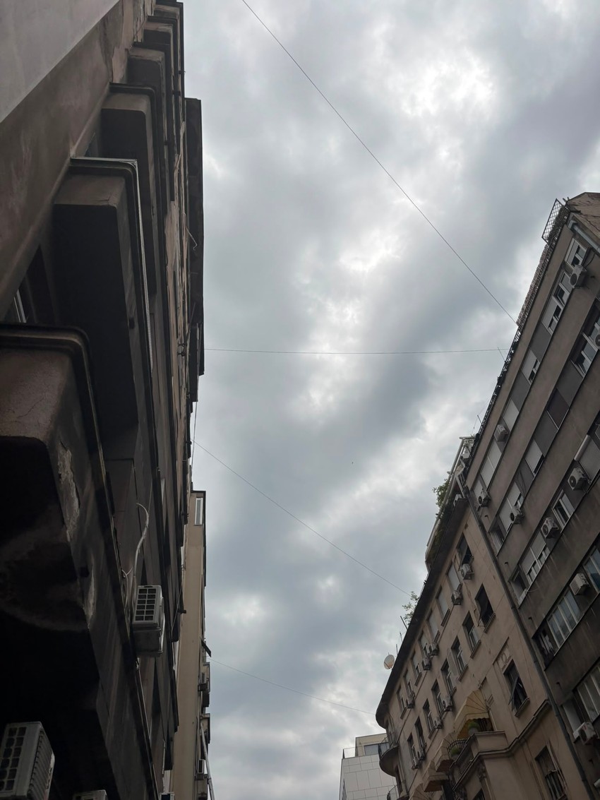 Kiša u Beogradu