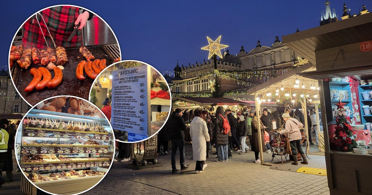 Ceny na Jarmarku Bożonarodzeniowym w Krakowie wprawiają w osłupienie. Drogo i smacznie? [ZDJĘCIA]