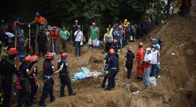 Search in Guatemala landslide ends with 280 dead, 70 missing