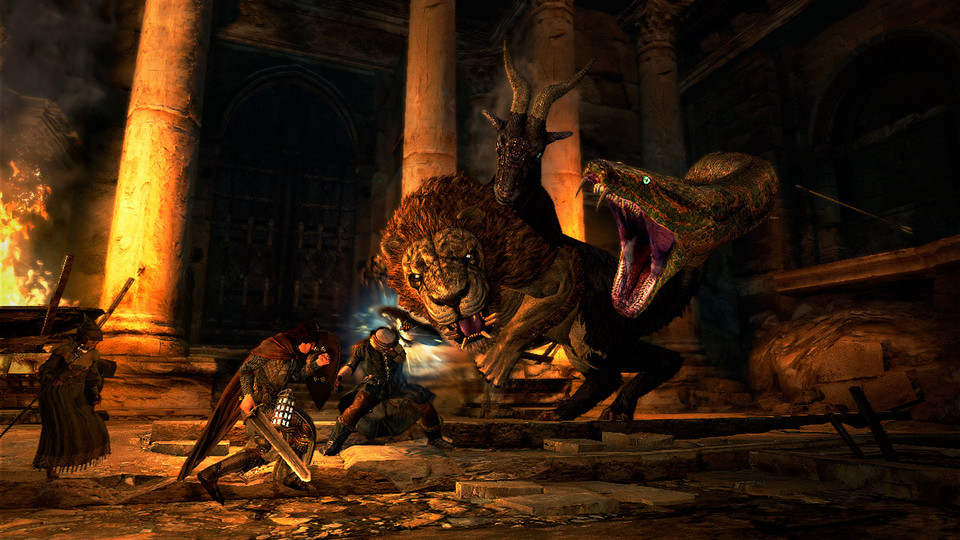 Kadr z gry "Dragon's Dogma"