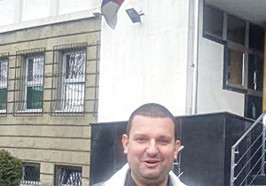 Dusko Saric ispred Specijalnog suda  foto Danica Curuvija ALO