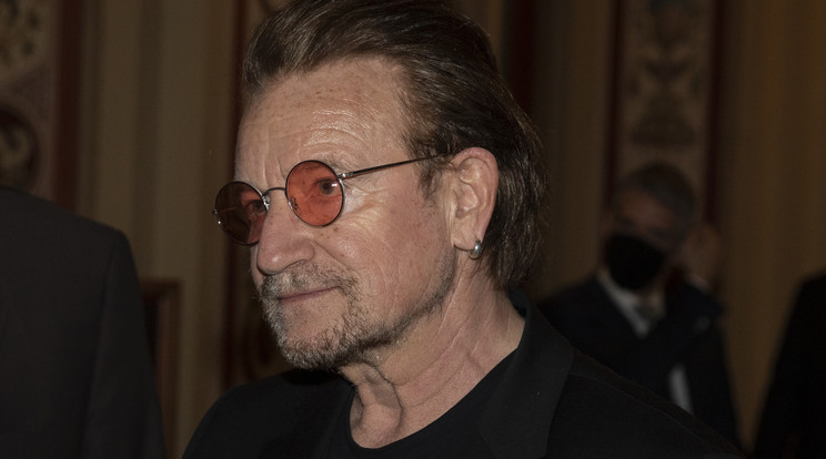 Bono a koncertjén szólalt fel/Fotó: Northfoto