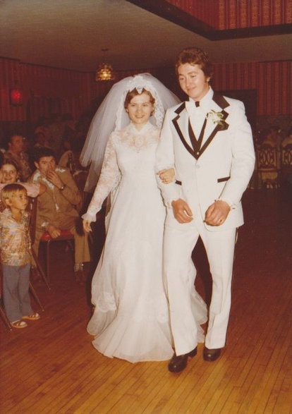 Ślub odbył się w Polsce, wesele – już za wielką wodą, 1978 r.