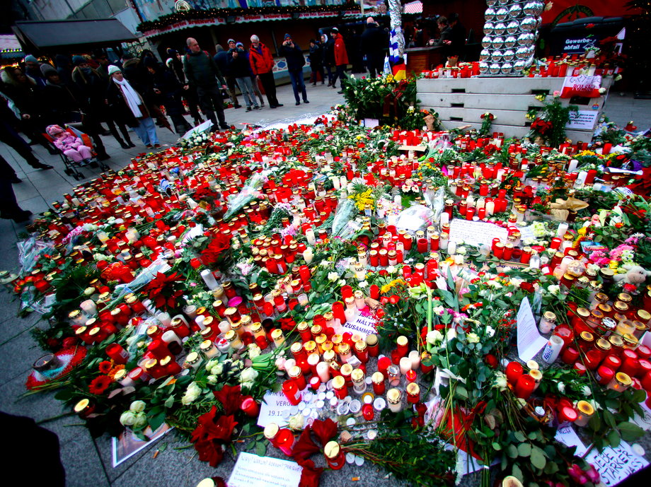Memorial for those who died in the attack.