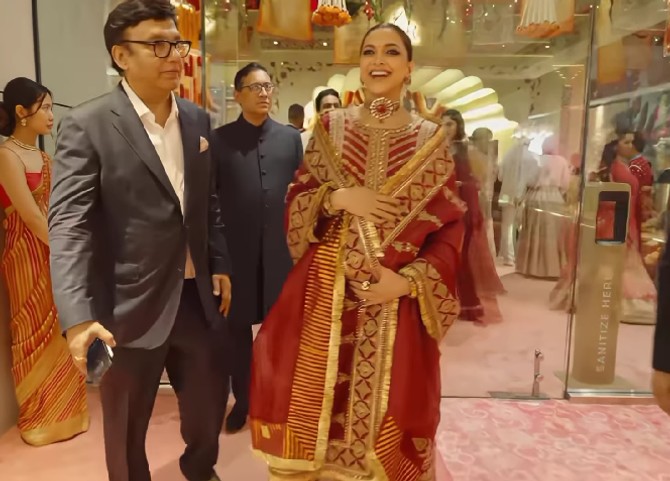 Dipika Padukone na svadbi veka u Mumbaju