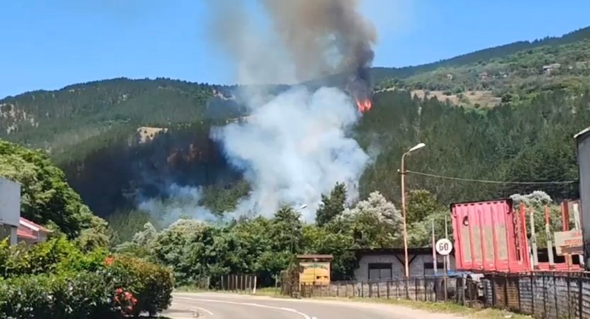 Požar u dolini Ibra