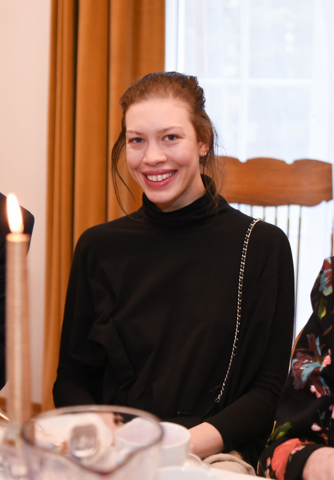 Aleksandra Linda w 2019 roku podczas wigilii w Domu Artysty Weterana w Skolimowie
