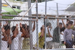 Why asylum seekers are still in an Australian detention center, even after Australia abandoned it