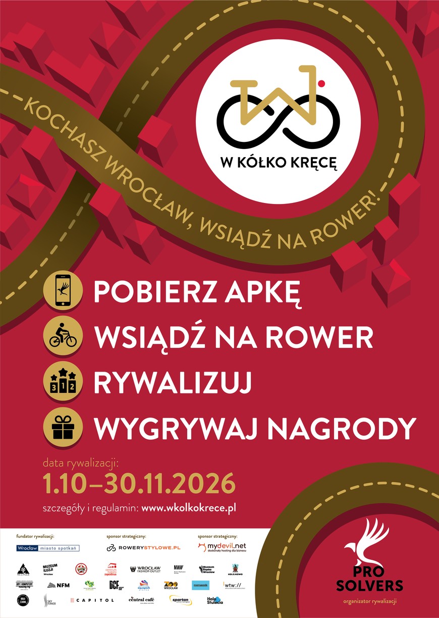 W Kółko Kręcę tu już dziewiąta edycja tej rywalizacji rowerowej