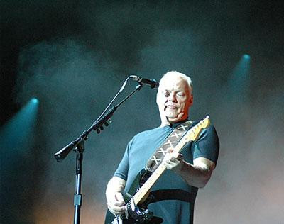 David Gilmour podczas koncertu w Gdańsku (fot. Maja Gaś)