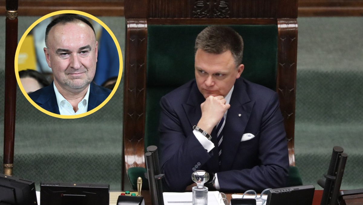 Szymon Hołownia traci w sondażach, a europoseł Michał Kobosko twierdzi, że gra dopiero się zaczyna [Źródło: Onet]