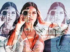 Lana Del Rey strzela do helikoptera...